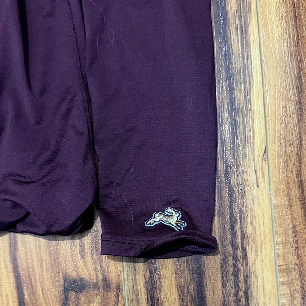 Tracksmith Maroon Quarter-Zip Pullover - image 2